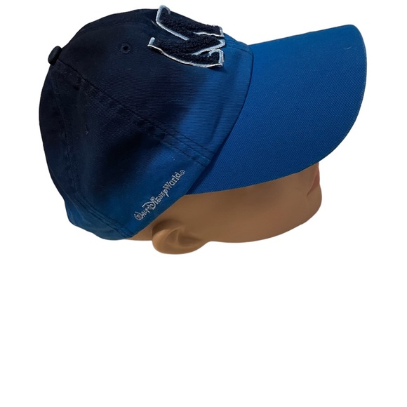 Disney Parks Hat Mickey Mouse Varsity "M" Baseball Cap Blue Adjustable - Picture 2 of 5